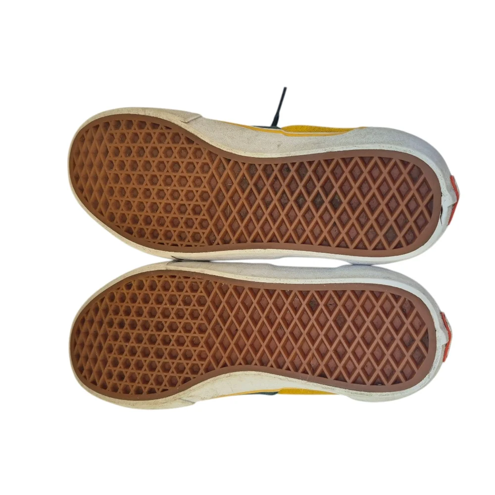Vans Era Pro Sneaker in Prime Atlantic Gold Green Suede Lace Up Shoes Size 8